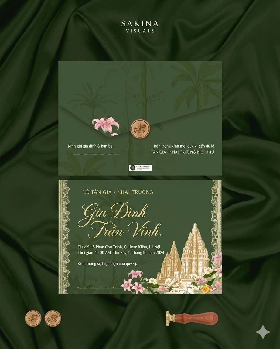 Thiệp Tân Gia | CHÉRIS